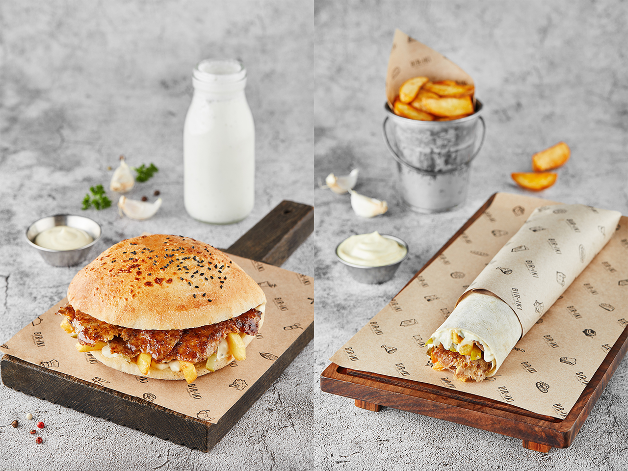 BİR İKİ ŞAURMA (ƏT)