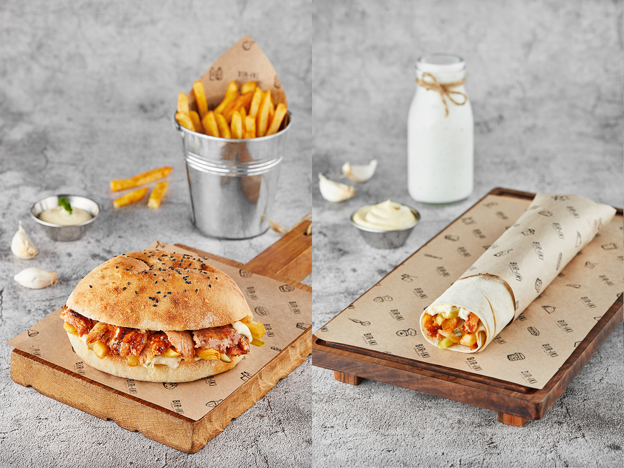 BİR İKİ ŞAURMA (TOYUQ)